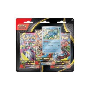 Pokemon TCG - Mega Evolution 3-Pack Blister