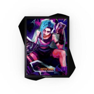 Riftbound: League of Legends TCG - Origins Jinx Art Sleeves (100 Sleeves)