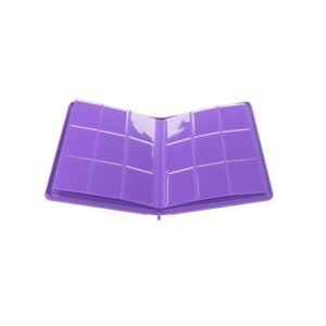 Gamegenic - Zip-Up Album 18-Pocket Purple 18-zsebes zipzáros gyűjtői portfólió mappa