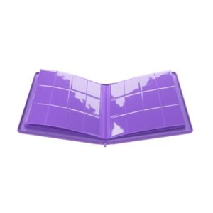 Gamegenic - Zip-Up Album 24-Pocket Purple 24-zsebes zipzáros gyűjtői portfólió mappa