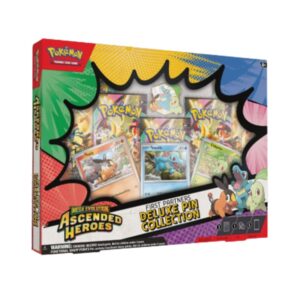 Pokemon TCG - Ascended Heroes First Partner Deluxe Pin Collection