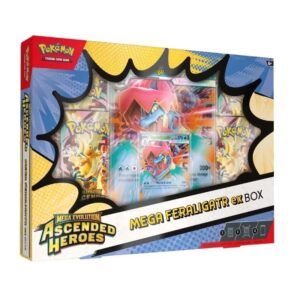 Pokemon TCG - Ascended Heroes Mega Feraligatr ex Box