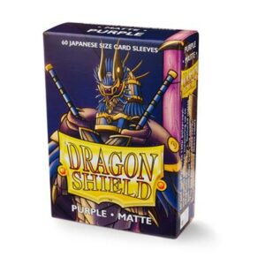 Dragon Shield - Yu-gi-Oh! méretű kártyavédő - Japanese size - Matte - Purple (60 Sleeves)