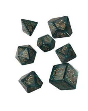 Dobókocka - Jumbo Cats Dice Set: Merlin (7 db-os szett)