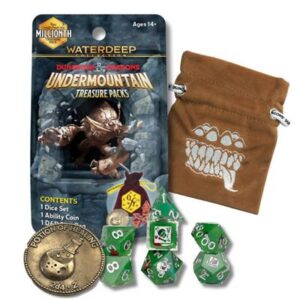 Dobókocka - Dungeon & Dragons - Undermountain Treasure Packs - véletlenszerű 7 db-os szett
