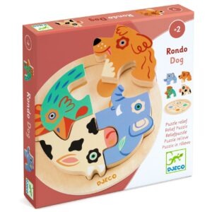 Formaillesztő, formaberakó - Kutyus körtánca - Rondo Dog