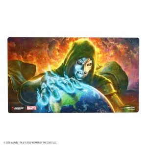 Gamegenic - Magic: The Gathering | Marvel Super Heroes Shiny Playmat - Doom Reigns Supreme