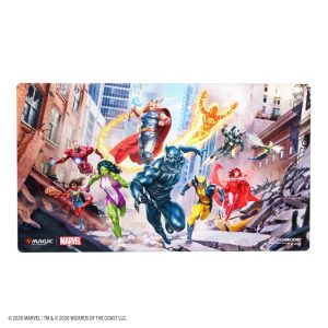 Gamegenic - Magic: The Gathering | Marvel Super Heroes Shiny Playmat - Marvel Super Heroes