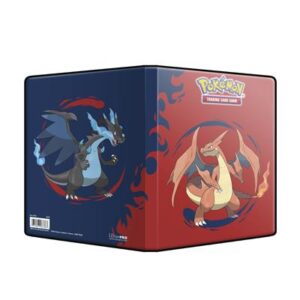 Pokemon TCG - Mega Charizard X and Mega Charizard Y 4 zsebes gyűjtői portfólió mappa