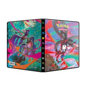 Pokemon TCG - PKM 2026 Q2 Set Release - Chaos Rising 4 zsebes gyűjtői portfólió mappa