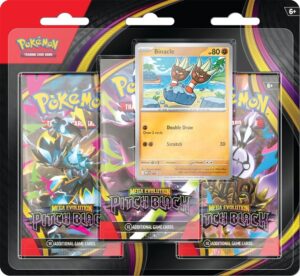 Pokemon TCG - Pitch Black 3-Pack Blister