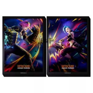 Riftbound: League of Legends TCG - Vendetta art sleeves 1 - Vi vs. Jinx (100 Sleeves)